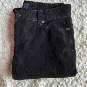 Talbots Black Corduroy Pants